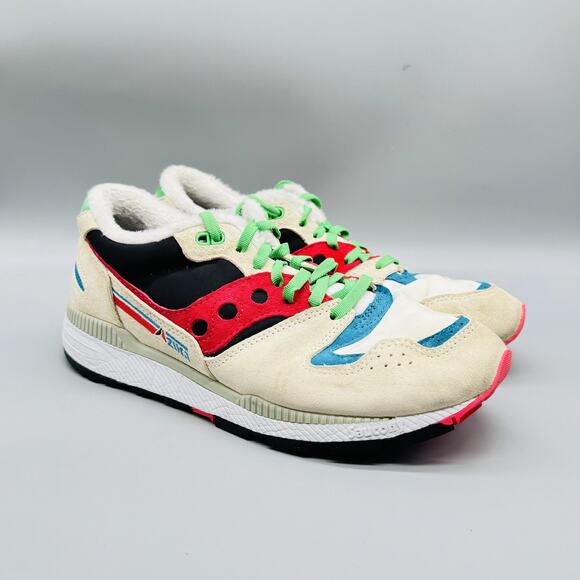 Saucony Shoes Mens 8.5 Off White Azura Low Fleece Lined Running Athletic Sneaker main image 11